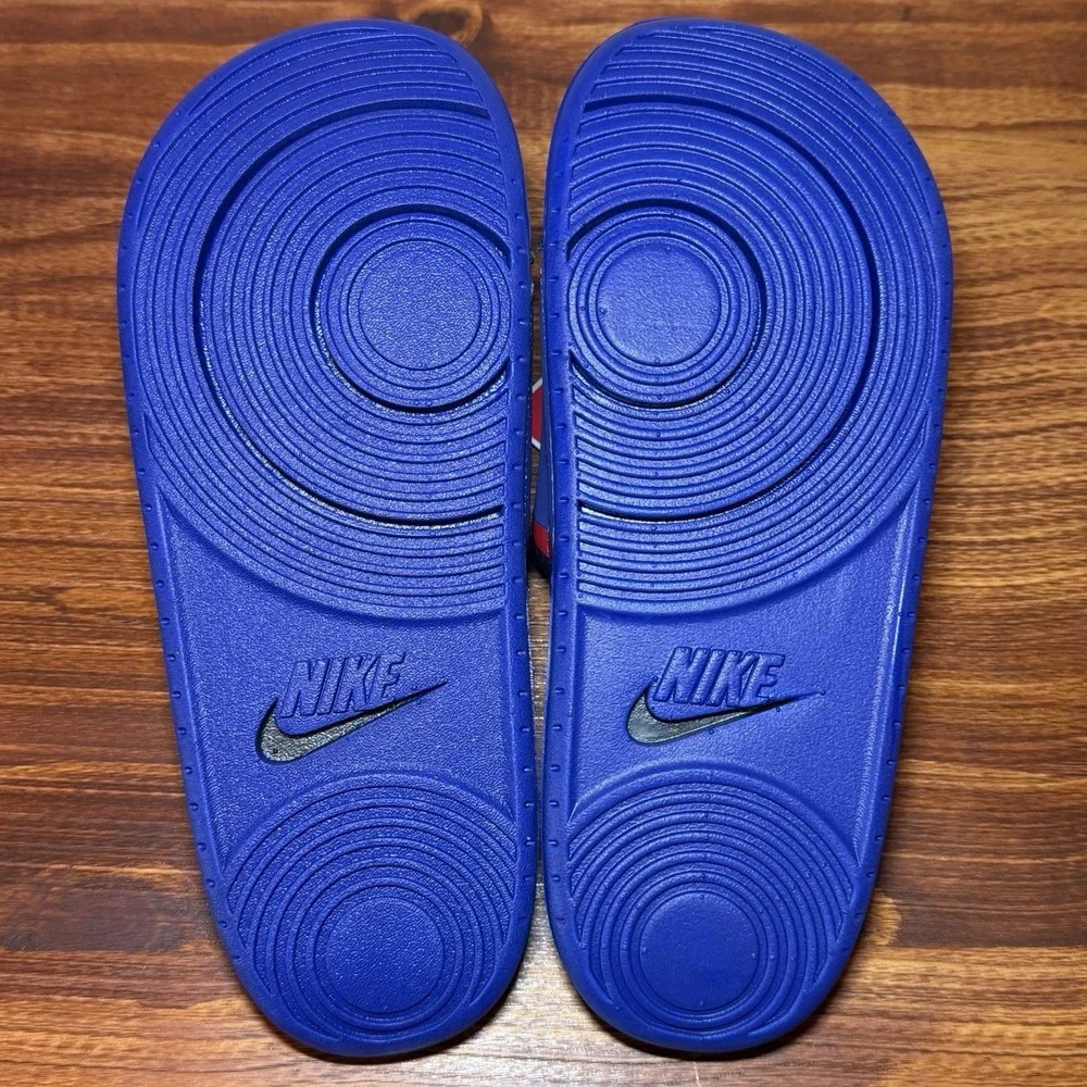 Nike Texas Rangers Mens Size 11 Offcourt Slides Sandals MLB Slip-On FN4456-400